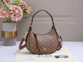Coach Bag | Kleo Hobo Signature Canvas Khaki Brown