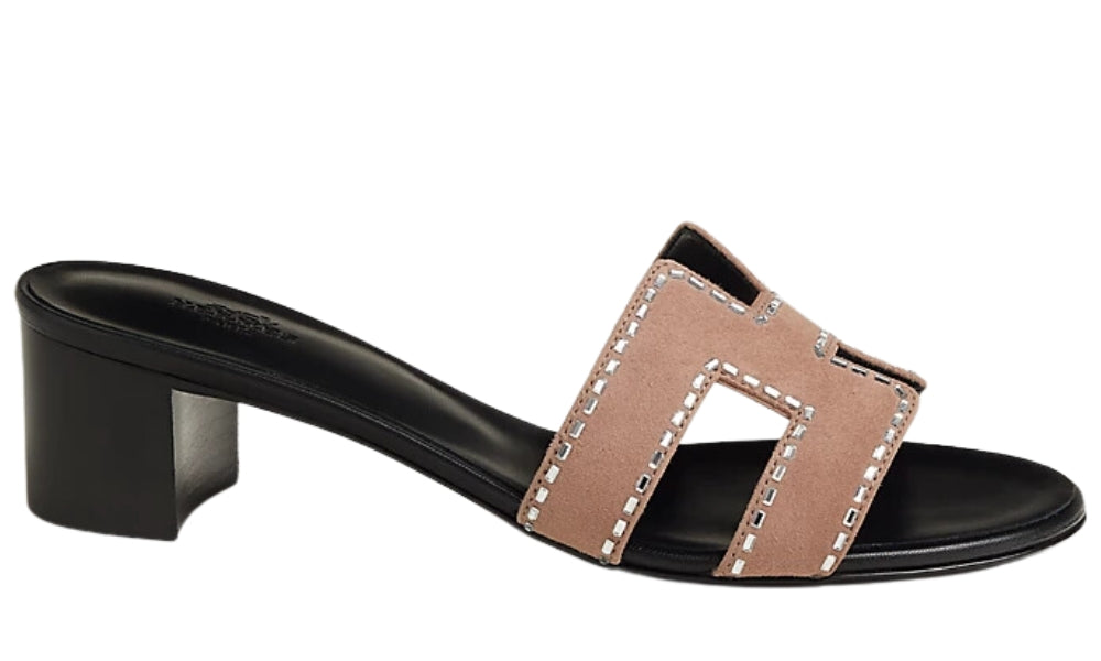 HERMES Oasis Sandal "Rose Perle"