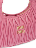 Miu Miu Bag | Wander Shoulder Bag in Matelassé Nappa Leather 