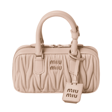 Miu Miu Bag| Arcadie matelassé nappa leather mini-bag "Powder Pink"