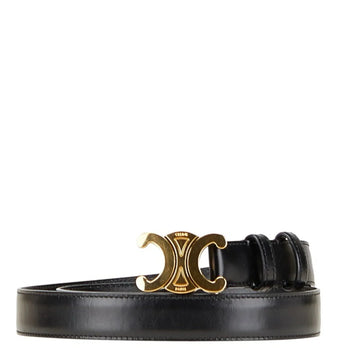 Celine Triomphe belt Black