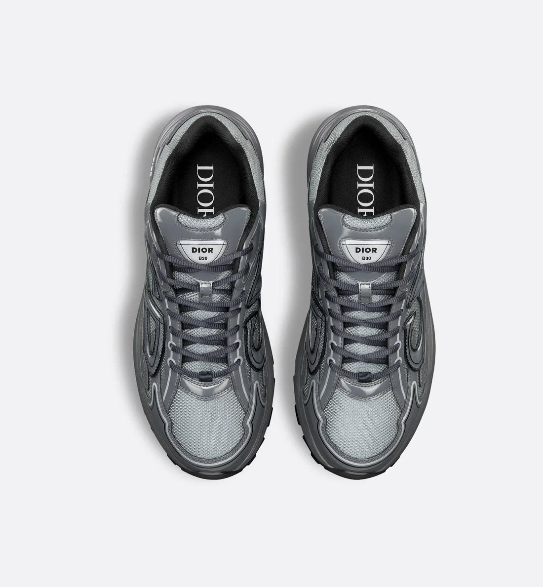 Dior B30 sneakers anthracite gray