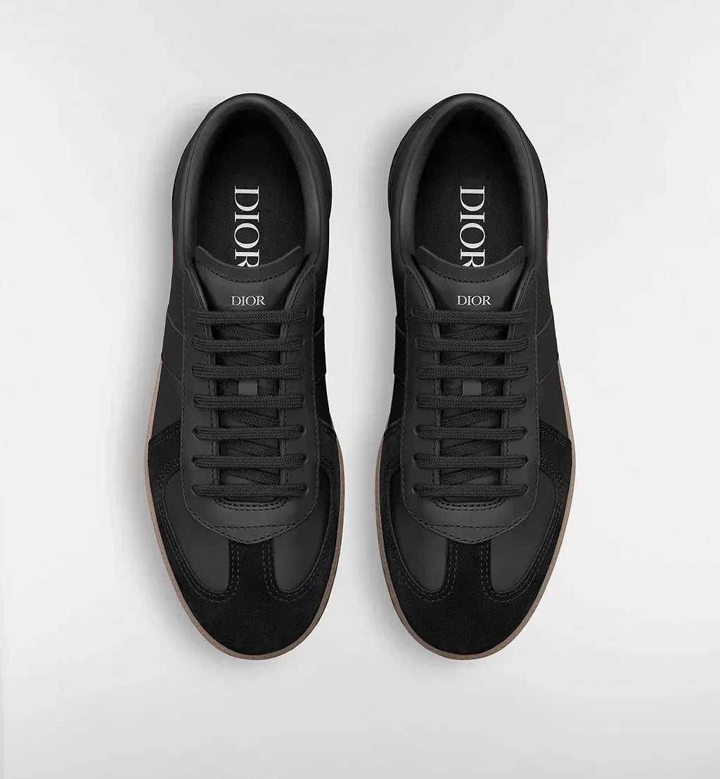 B01 Matchpoint Sneaker Black Smooth Calfskin and Black Suede
