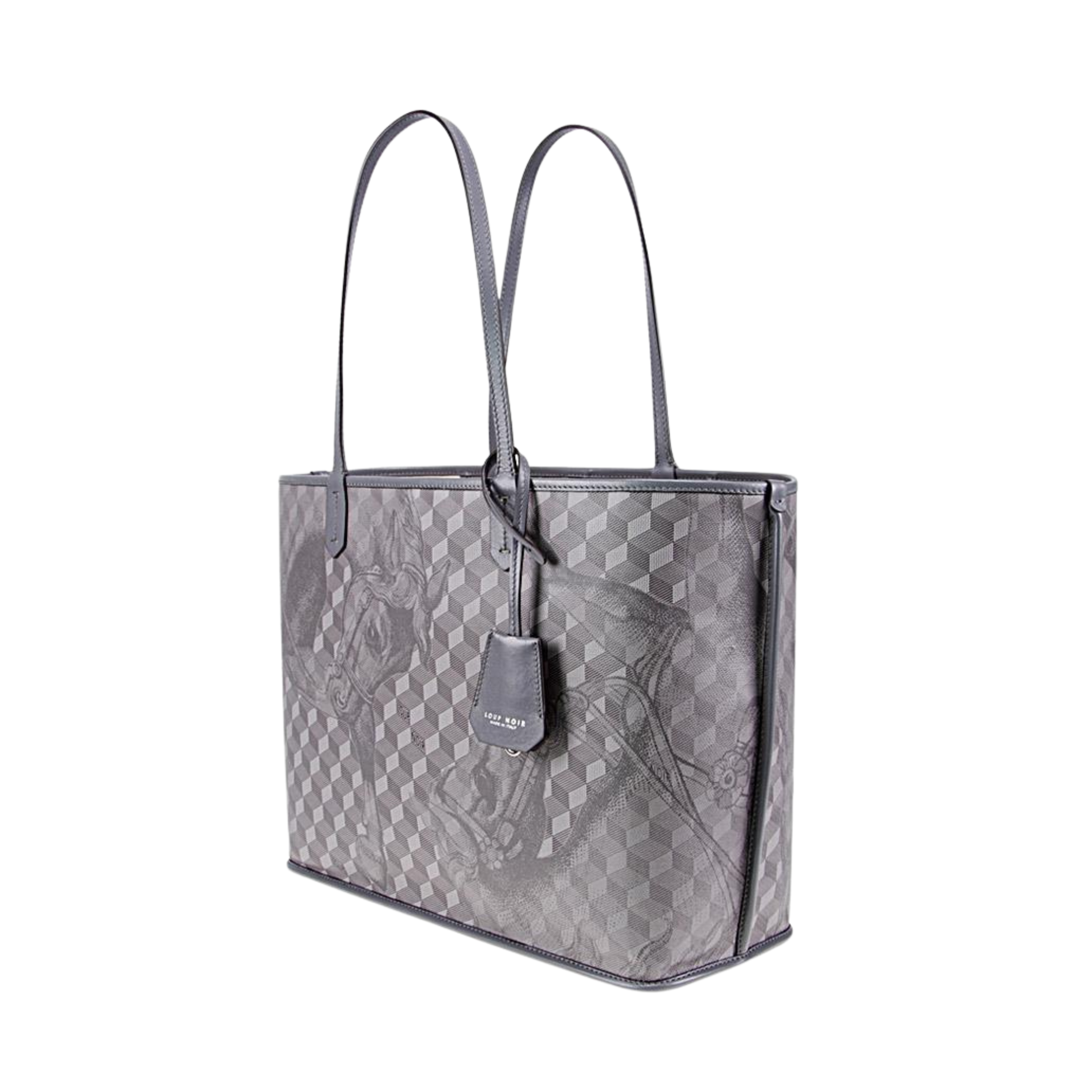 Loup Noir Bag | Horse Print Tote Bag