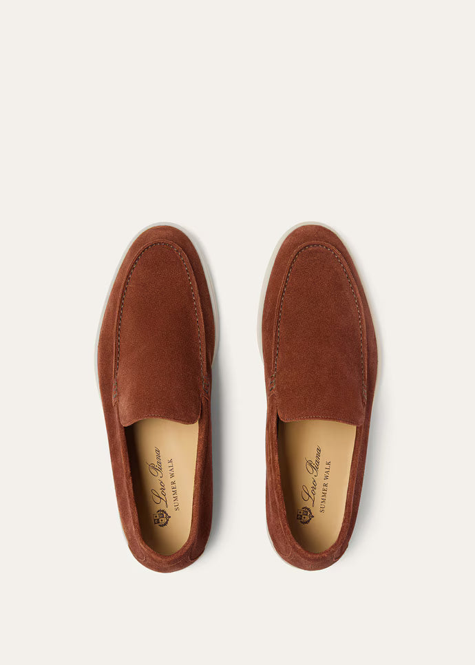 Loro Piana Summer Walk loafers Brown Whiskey