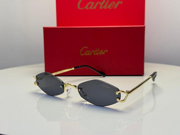 anthère de Cartier sunglasses  golden