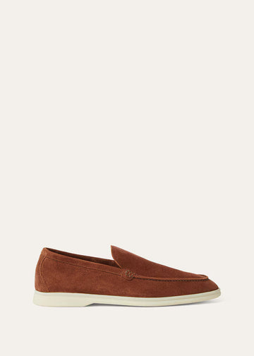 Loro Piana Summer Walk loafers Brown Whiskey