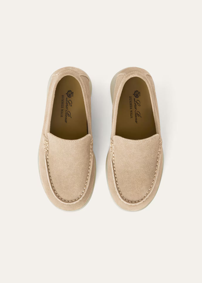 Loro Piana Summer Walk loafers Bright Camel