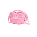 Chanel Bag | Mini Calypso Fan Curved Handle Pink