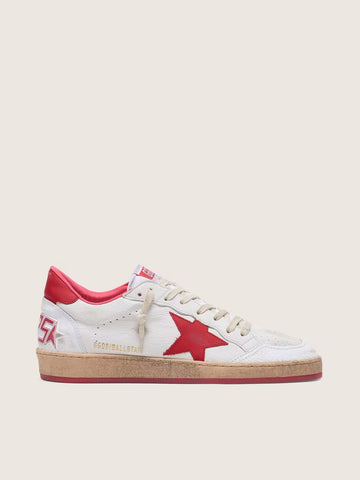 Golden Goose Ball Star low-top sneakers in white