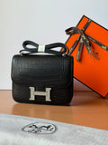 Hermès Bag | Constance 18 Matte Alligator Noir