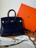 Hermès Bag | Birkin 35 Crocodile Blue