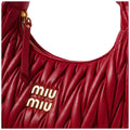 Miu Miu Bag | Wander Shoulder Bag in Matelassé Nappa Leather 