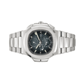 Patek Philippe | Nautilus Time Sunburst Blue Dial