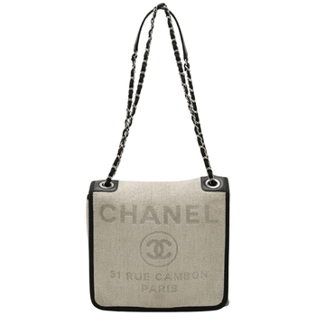 Chanel Bag | Deauville Pm Canvas Leather
