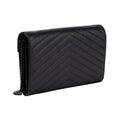 Saint Laurent Bag | Cassandre Envelope Chain Crossbody Bag In Black Grain De Poudre Leather