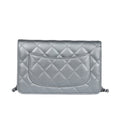 Chanel Bag | Classic Wallet On Chain Silver Metallic
