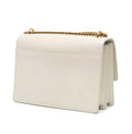 Saint Laurent Bag | Sunset Medium Shoulder Bag In White Calfskin Leather.