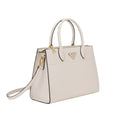 Prada Bag | Saffiano City Calfskin Greche Paradigme Bag In White