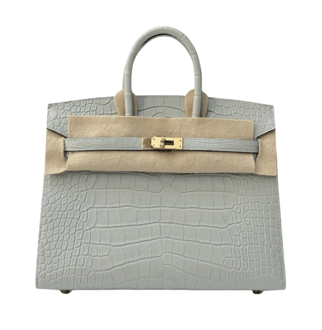 Hermès Bag | Birkin 25 Handbag Pale Grey
