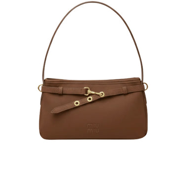 Miu Miu Bag | Aventure Nappa Leather Shoulder Bag