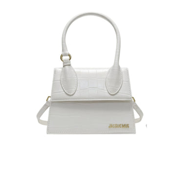 Jacquemus Bag | Le Chiquito Bag In A Crocodile-embossed Leather Finish