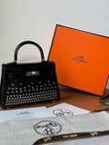 Hermès Bag | Clouté Mini Kelly 20 Black