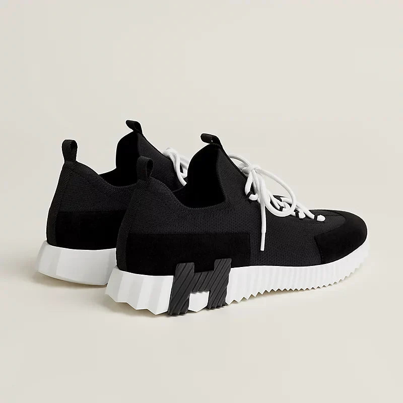 Hermes Lift slip-on sneaker noir / blanc