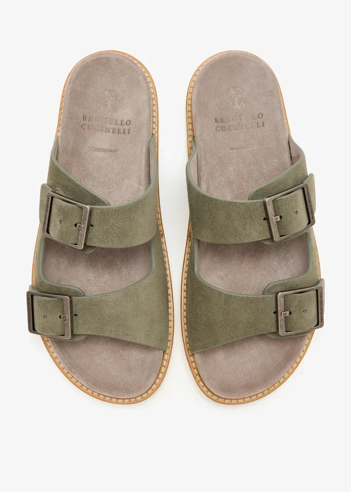Brunello Cucinelli Suede sandals