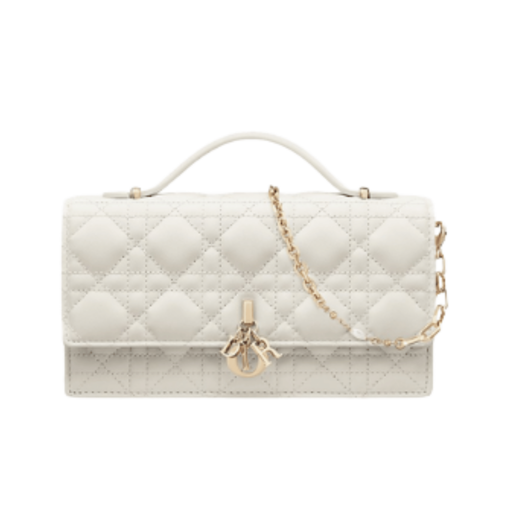 Dior | My Dior Mini Bag In Latte Cannage Lambskin.